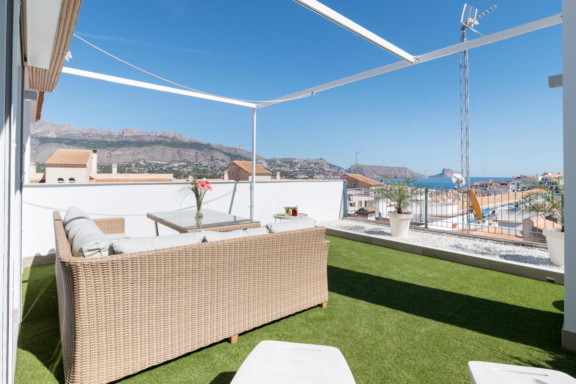 Atico Vistas Al Mar, Terraza, Piscina Y Parking By Vero Altea Extérieur photo
